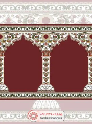 فرش سجاده ای طرح ایلیا