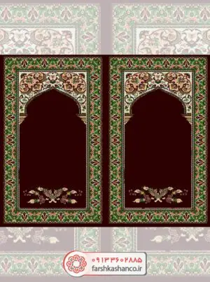 فرش سجاده ای نقش محراب