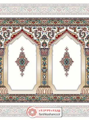 فرش سجاده ای طرح آسیه