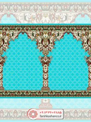 فرش سجاده ای طرح بهمن