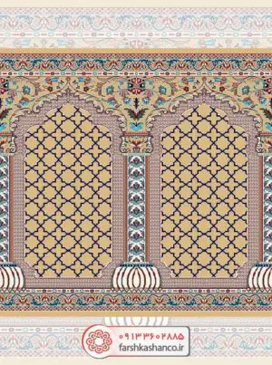 فرش سجاده ای طرح صبا فرش سجاده ای طرح صبا