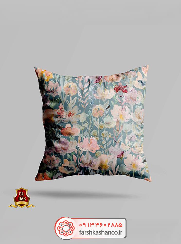 کوسن چاپی طرح گل آبرنگی کوسن چاپی طرح گل آبرنگی